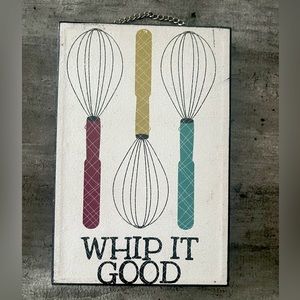 6x9 wooden box quote decor for kitchen wish chain to hang